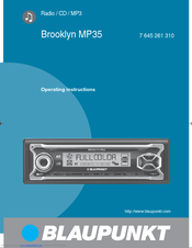 Blaupunkt BROOKLYN MP35 Operating Instructions Manual