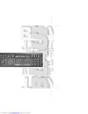 Blaupunkt CASABLANCA RCM 85 Operating Instructions Manual