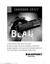 Blaupunkt NASSAU CR127 User Manual