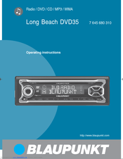 Blaupunkt LONG BEACH DVD35 Operating Instructions Manual