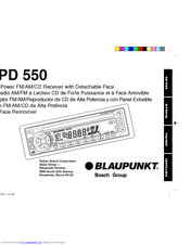 Blaupunkt RPD 550 User Manual
