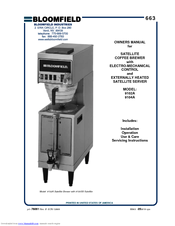 Bloomfield 9104A Owner's Manual