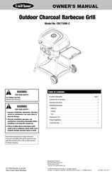 Uniflame CBC730W-C Owner's Manual