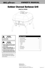 BBQ CBT626A Owner's Manual