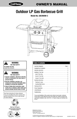 Uniflame GBC900W-C Owner's Manual