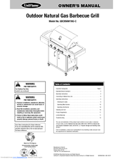 Uniflame GBC956W1NG-C Owner's Manual