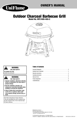 Uniflame NPC1605-4SS-C Owner's Manual