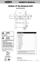Blue Rhino UniFlame GBC831WB Owner's Manual
