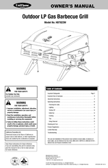 Uniflame Gold HBT822W Owner's Manual