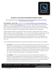 Blueant Q1 Brochure