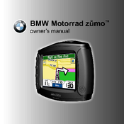 BMW zumo Motorrad zmo Owner's Manual