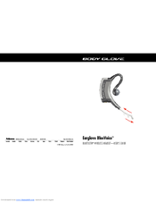 Body Glove Earglove BlueVoice BLUETOOTH WIRELESS HEADSET User Manual