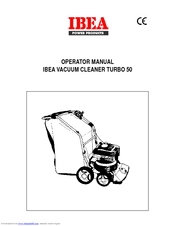 IBEA Turbo 50 Operator's Manual