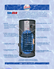Bock Water heaters Indirect Coil Tank Water Heater Specifications
