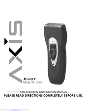 Axis Pivot AX-1330 Instruction Manual
