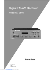Bogen RM-350D User Manual