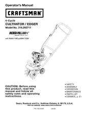 Craftsman 316.292711 Operator's Manual