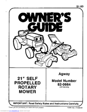 MTD Agway 82-0664 Owner's Manual
