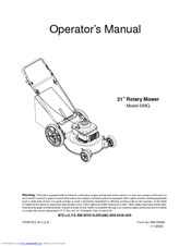 MTD 588Q Operator's Manual