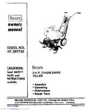 Sears 247.29773 Owner's Manual