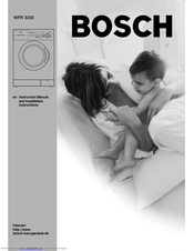 Bosch WFR 3230 Instruction & Installation Manual