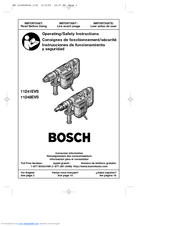 Bosch 11241EVS Manuals | ManualsLib