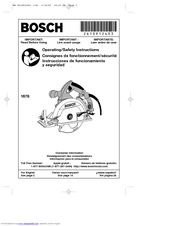 Bosch 1678 - 7-1/4