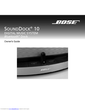 Bose SoundDock AM316536 Owner's Manual