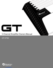 Boston Acoustics GT-5750 Owner's Manual