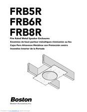 Boston Acoustics FRB5R Installation Manual