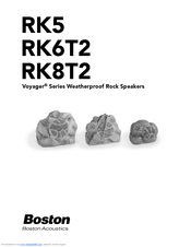 Boston Acoustics Voyager RK6T2 Owner's Manual