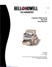 Bell and Howell 8000 Parts Manual