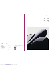 Bowers & Wilkins 801D Owner's Manual