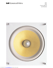 Bowers Wilkins Cm6 Manuals Manualslib