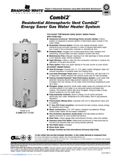 Bradford White Combi2 C-DW2-504T10FBN Specification Sheet