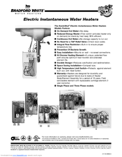 Bradford White EFT-28000-4-T-10 Specification Sheet