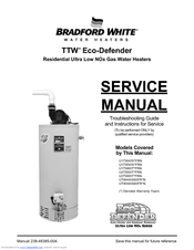 Bradford White TTW Eco-Defender Service Manual