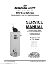 Bradford White U1TW40S*FRN Service Manual