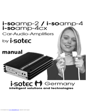 I-Sotec i-soamp-4cx Manual