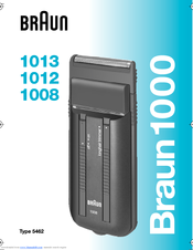 Braun 1013 User Manual