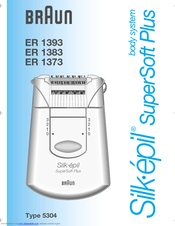 Braun Silk-epil ER 1383 User Manual