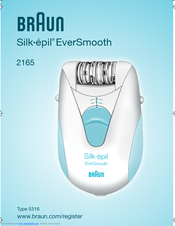Braun Silk-epil EverSmooth 2165 User Manual