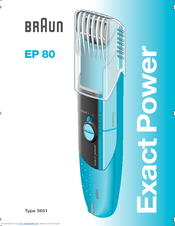 Braun ExactPower EP 80 User Manual