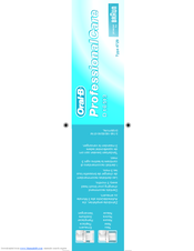 Braun Oral-B ProfessionalCare D 16.513 Owner's Manual