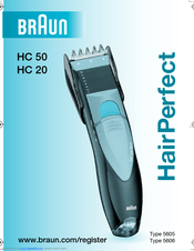 Braun HC 20 User Manual