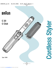 Braun C 20 Owner's Manual