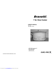 Euro-Pro Bravetti C207 Owner's Manual