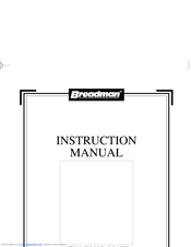 Breadman TR444 Manuals | ManualsLib