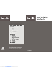 Breville ikon Hemisphere BBL600XL /B User Manual