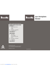 Breville ikon Hemisphere BBL550B User Manual